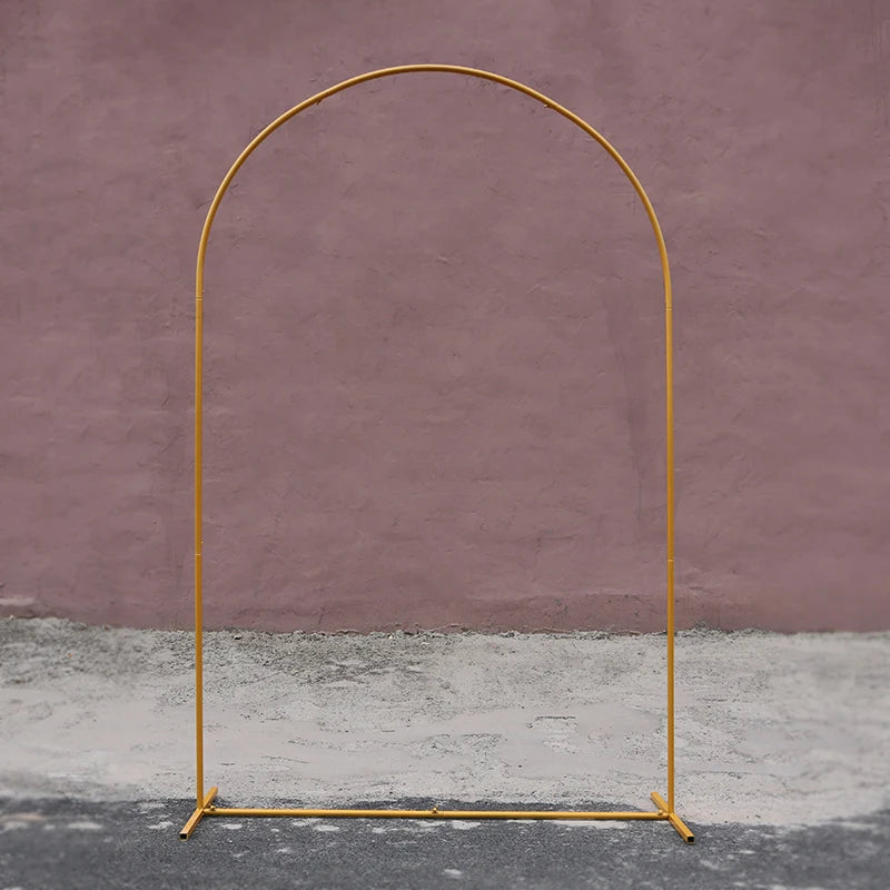 イベント・パーティー装飾 メタル製デコレーションフレーム 3点セット アーチ型