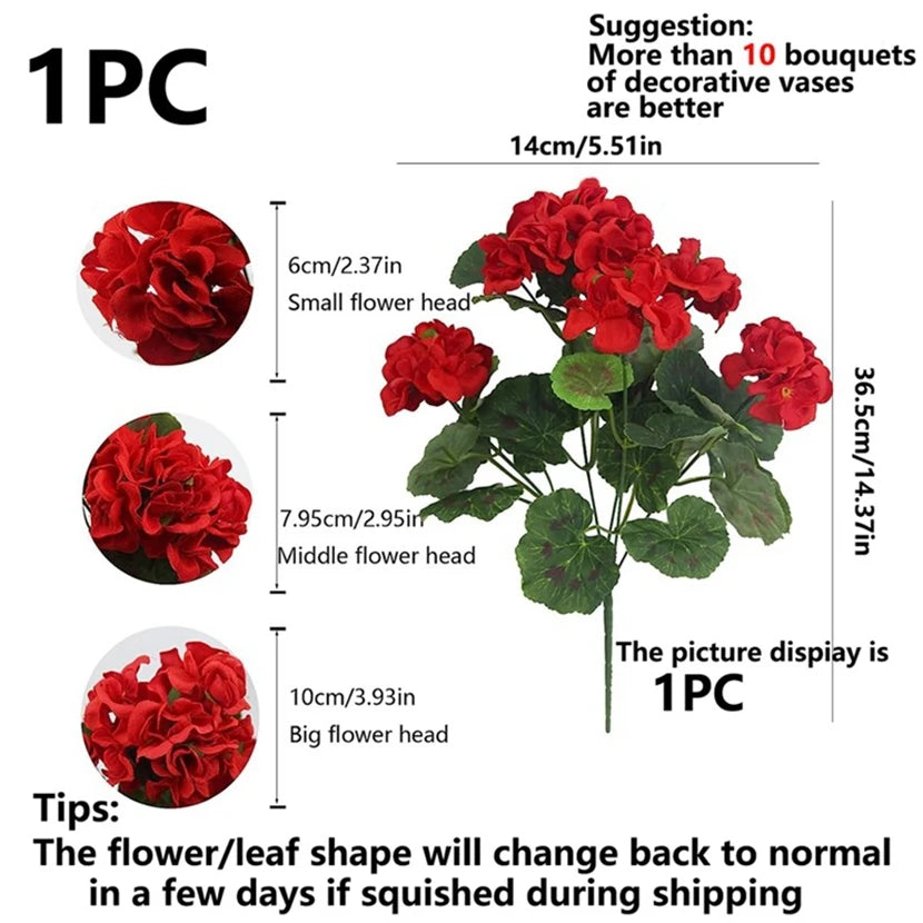 パーティー・ガーデン装飾|造花ベゴニア