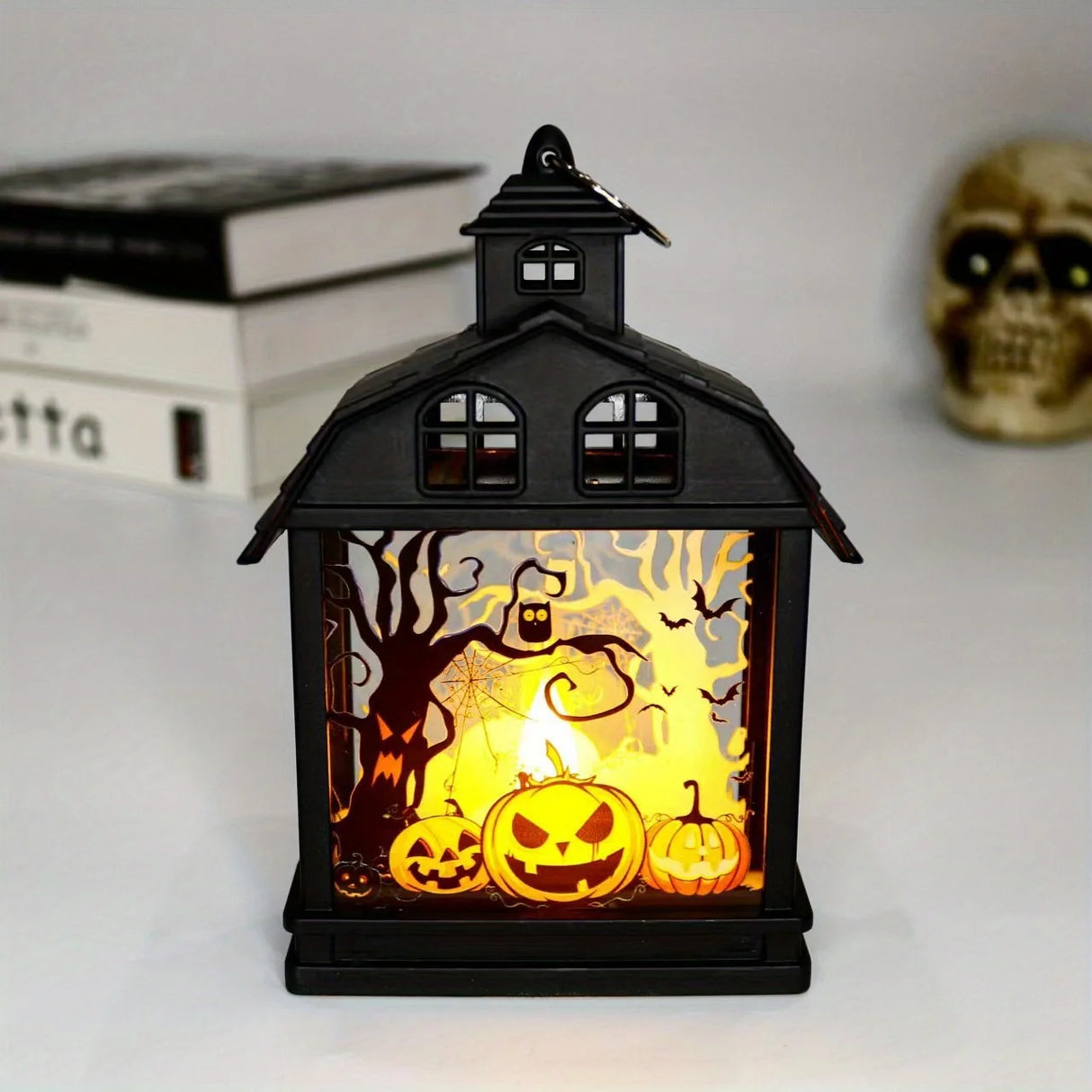 イベント・ハロウィングッズ|LEDキャンドルライト 吊り下げランタン