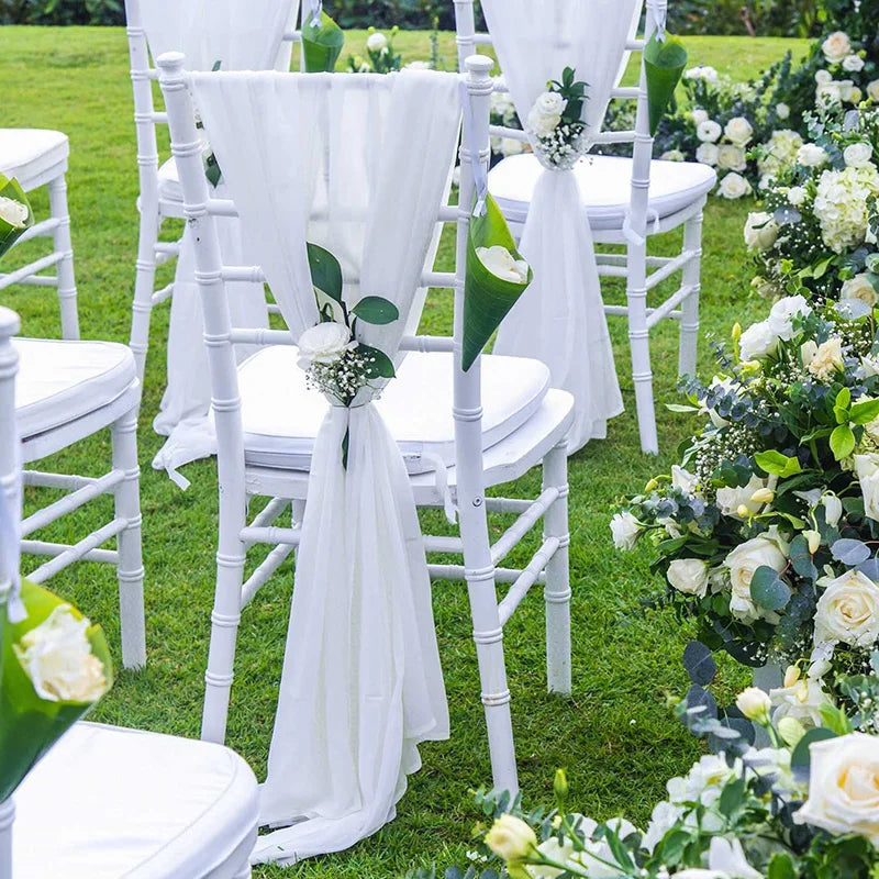 インテリア・パーティ装飾 |オーガンジー生地 | 5/10m シアー