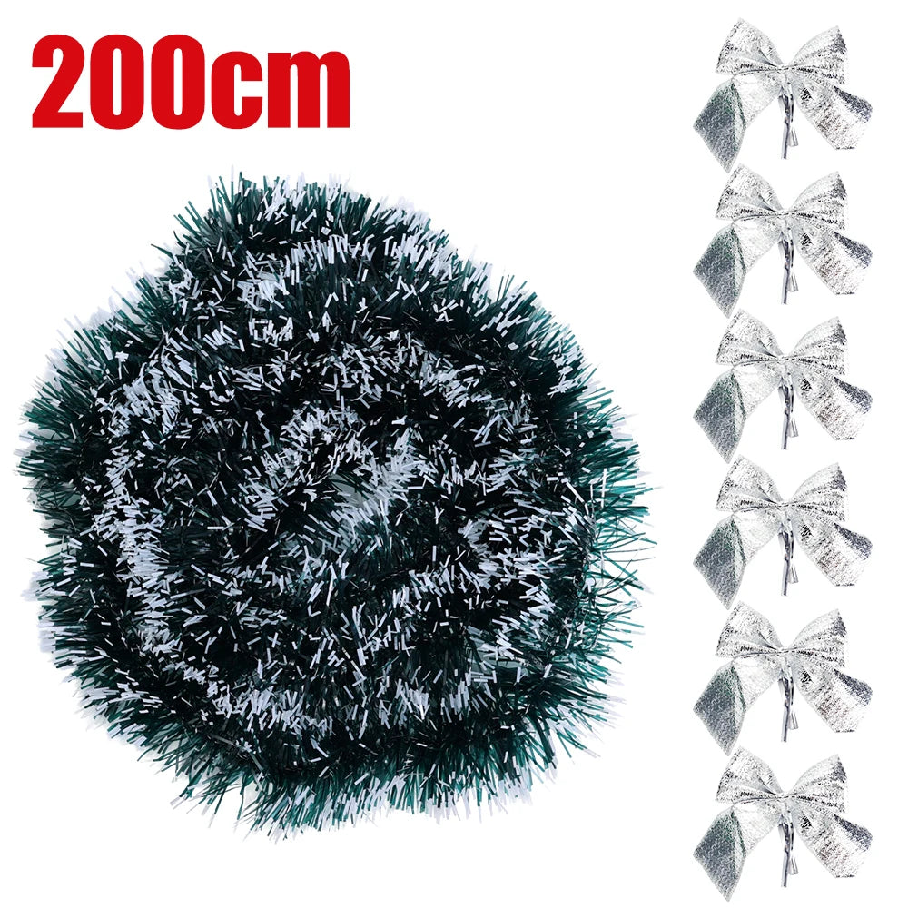 イベント・クリスマス装飾|リボン&ティンセルデコレーション