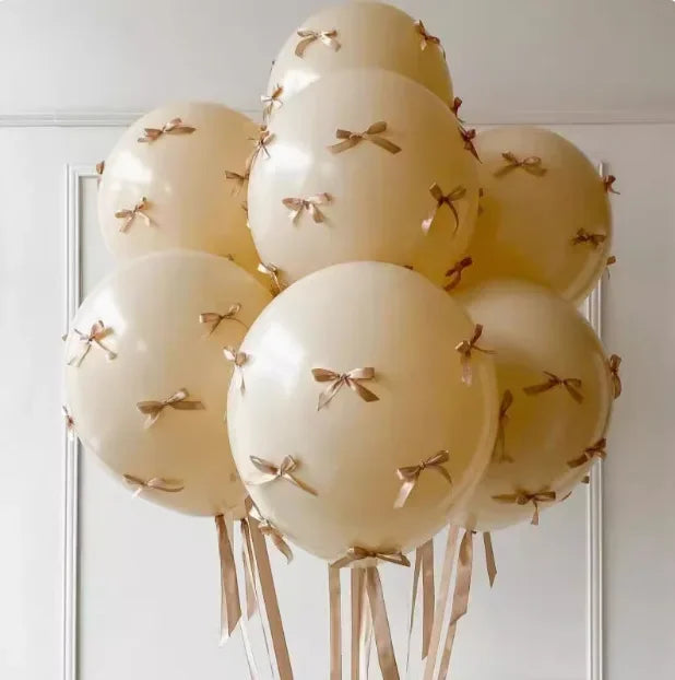 イベント・バルーン装飾 |リボン付きバルーンセット| 5個