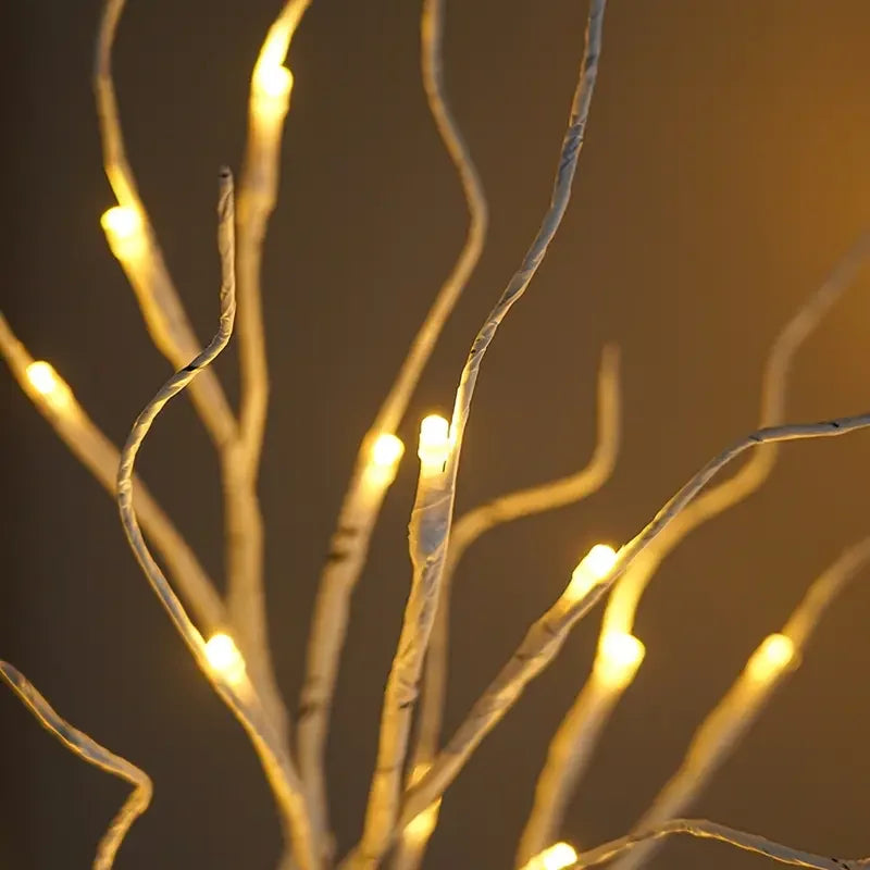 モチーフライト|イベント・パーティー装飾|LED白樺ツリーライト 24灯(約45cm)