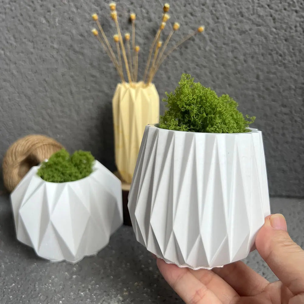 クラフト・DIY用|ハンドメイドキャンドル用 幾何学模様型 シリコン