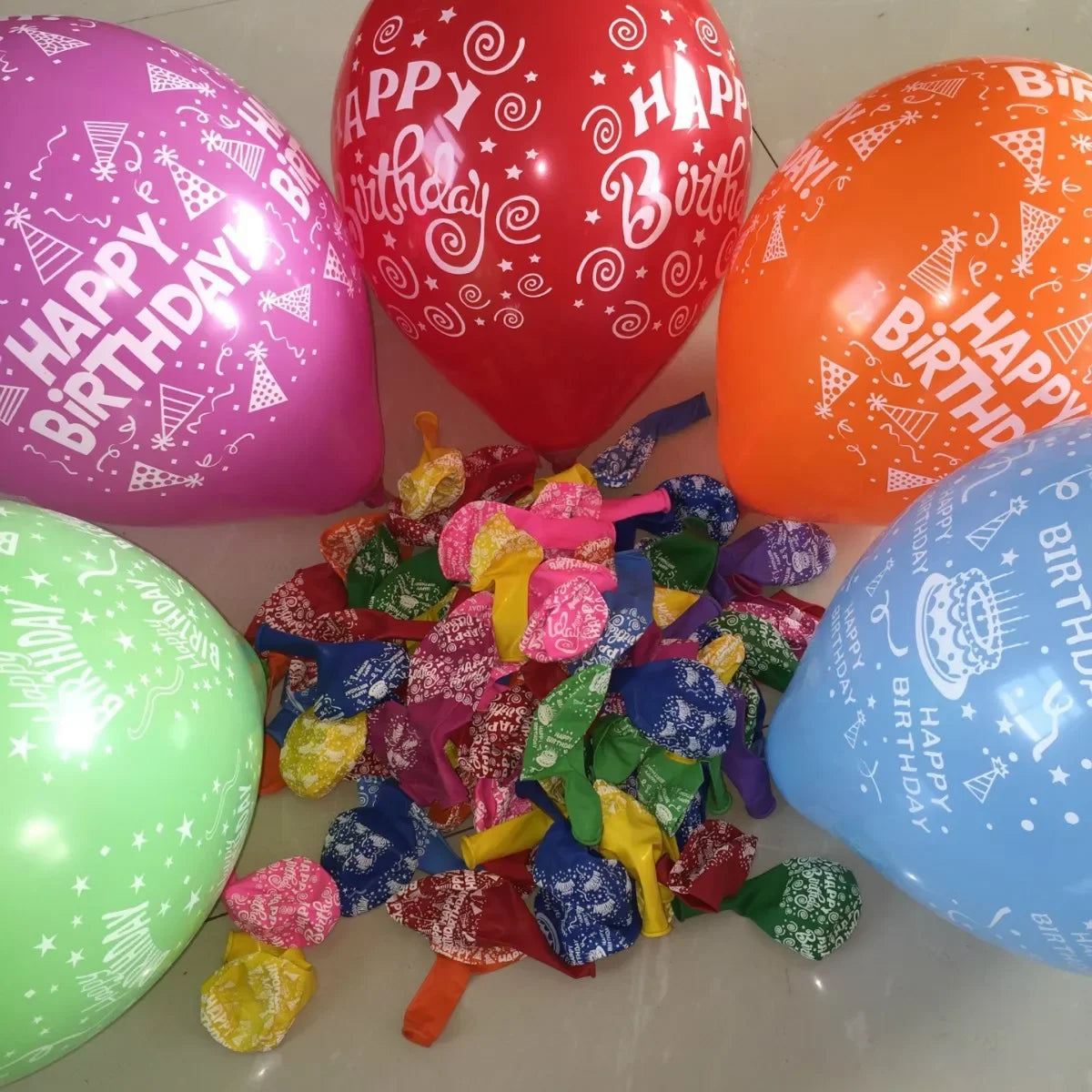 イベント・バルーン装飾 |リボン付きバルーンセット| 5個