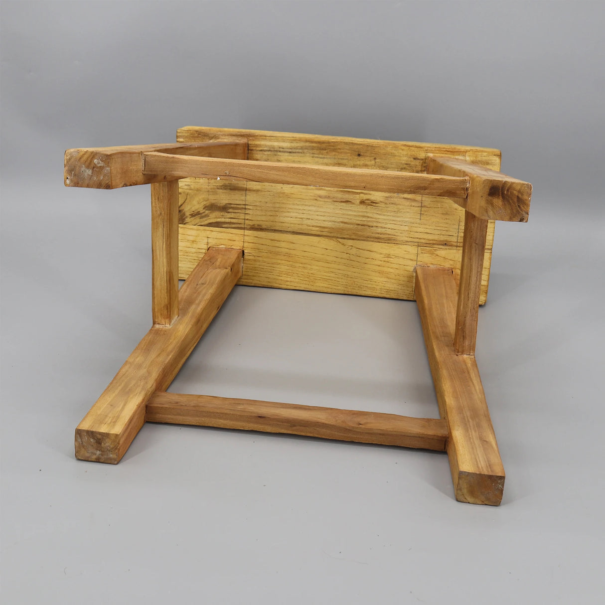 再生木製バスルームベンチ・ダイニングチェア