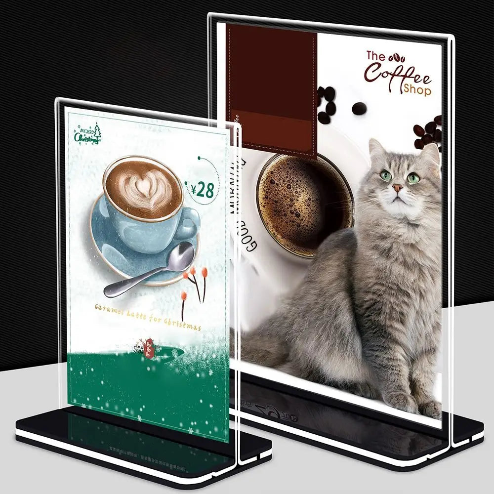 アクリル両面ディスプレイスタンド A4/A5/A6