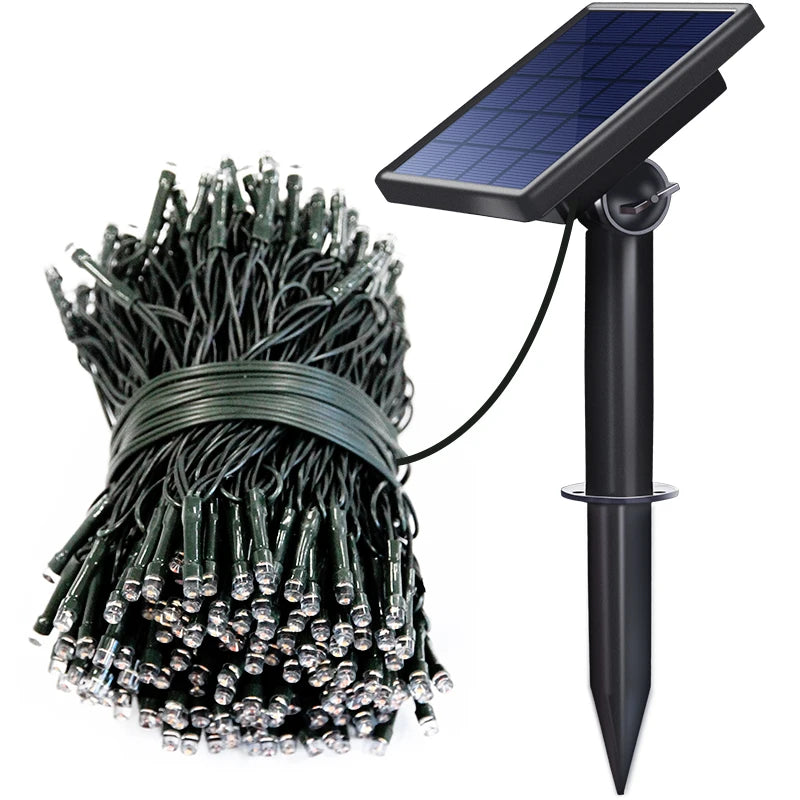 ソーラーライト|イベント・クリスマス装飾|防水ソーラーストリングライト(22M/32M)