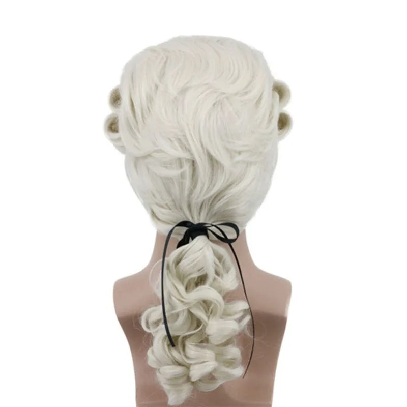 イベント・ハロウィングッズ |バロック裁判官コスプレ用 ウィッグセット
