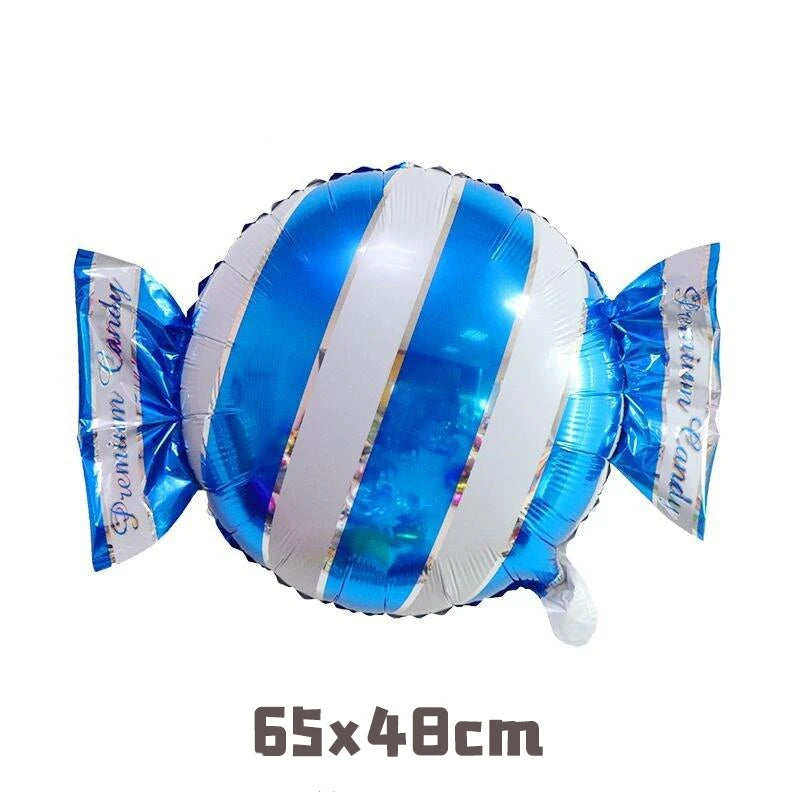 クリスマス用キャンディケインホイルバルーンセット