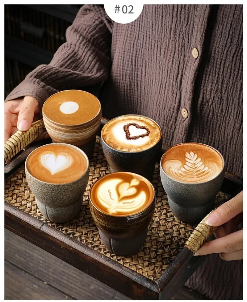 |イベント・ノベルティ用品 | 陶器製 陶芸品風デザインカップ | 150ml