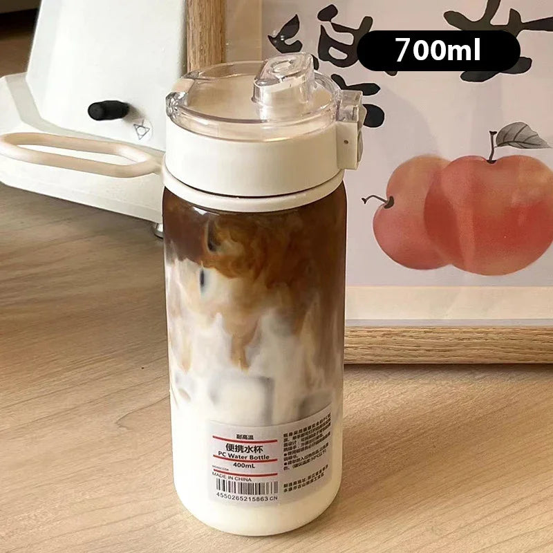 |イベント・ノベルティ用品 | 透明ポータブルウォーターボトル | 350ml〜800ml