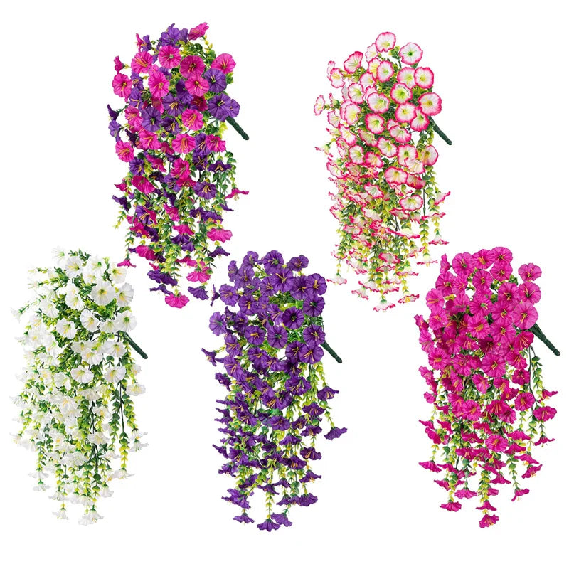 パーティー・ガーデン装飾|造花ペチュニア(75c)