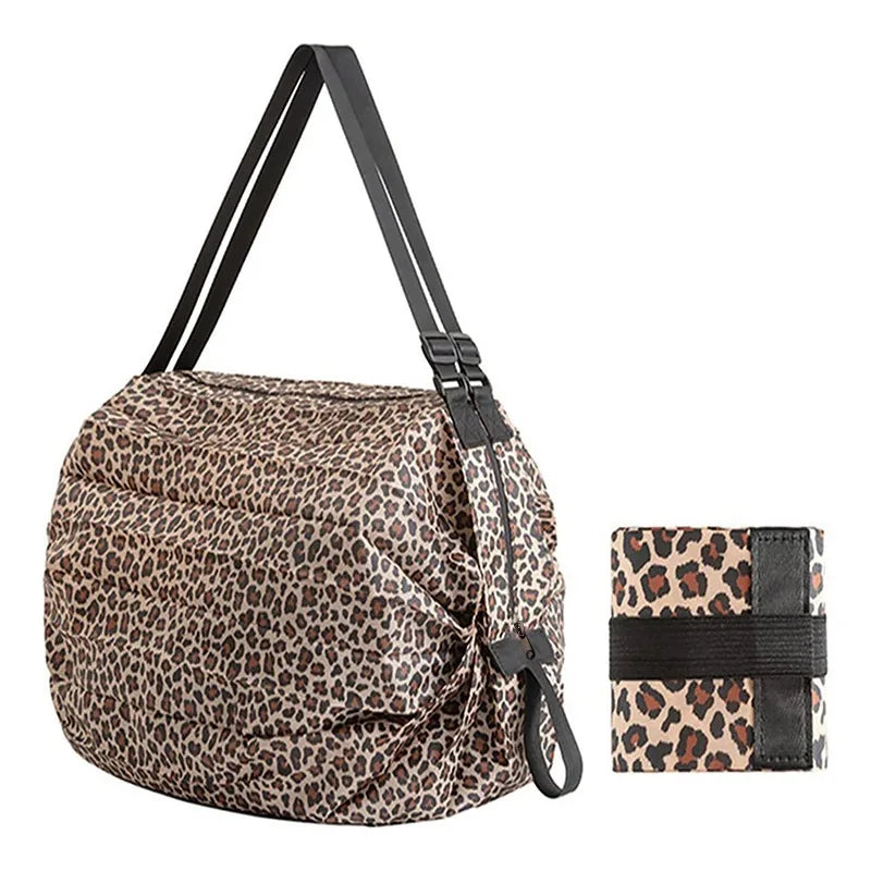 | ノベルティ用品 | 折り畳みアニマル柄エコバッグ | 40×40c