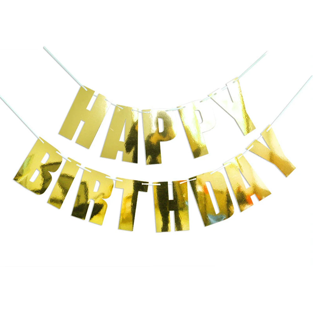 パーティー用装飾 誕生日用バナー 壁面装飾 華やか演出