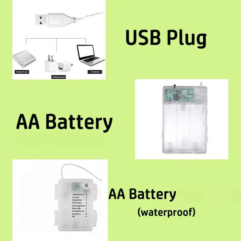 ドレープライト|イベント・パーティー装飾|LEDストリングライト装飾(3M)