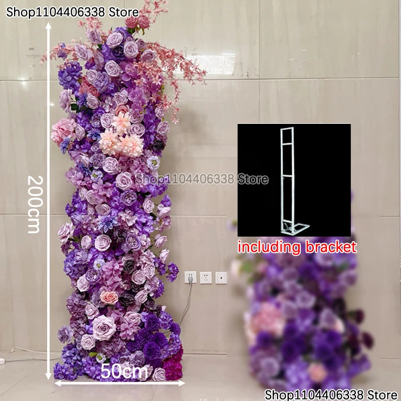 ロマンティックパープル フラワーデコレーション