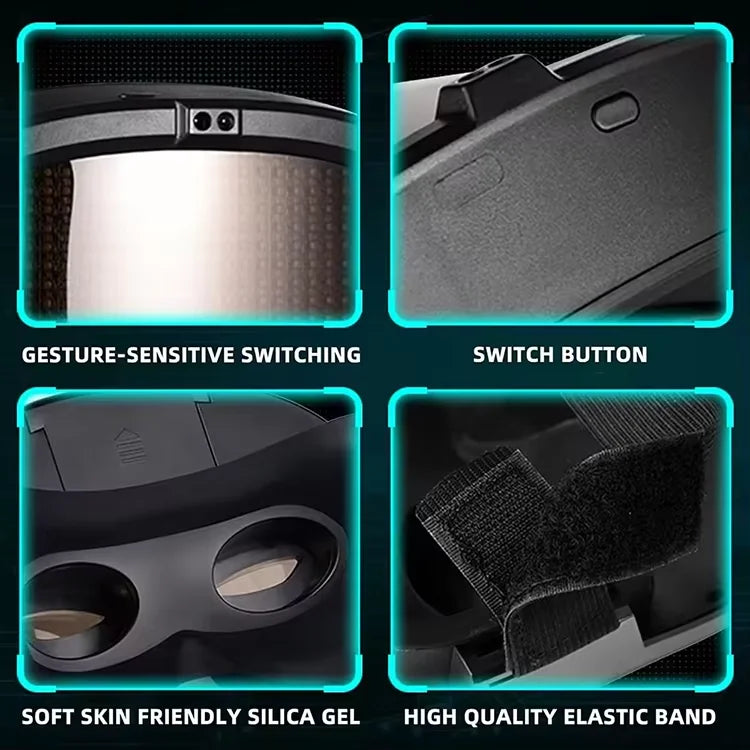 Bluetooth対応LEDプログラム可能マスク