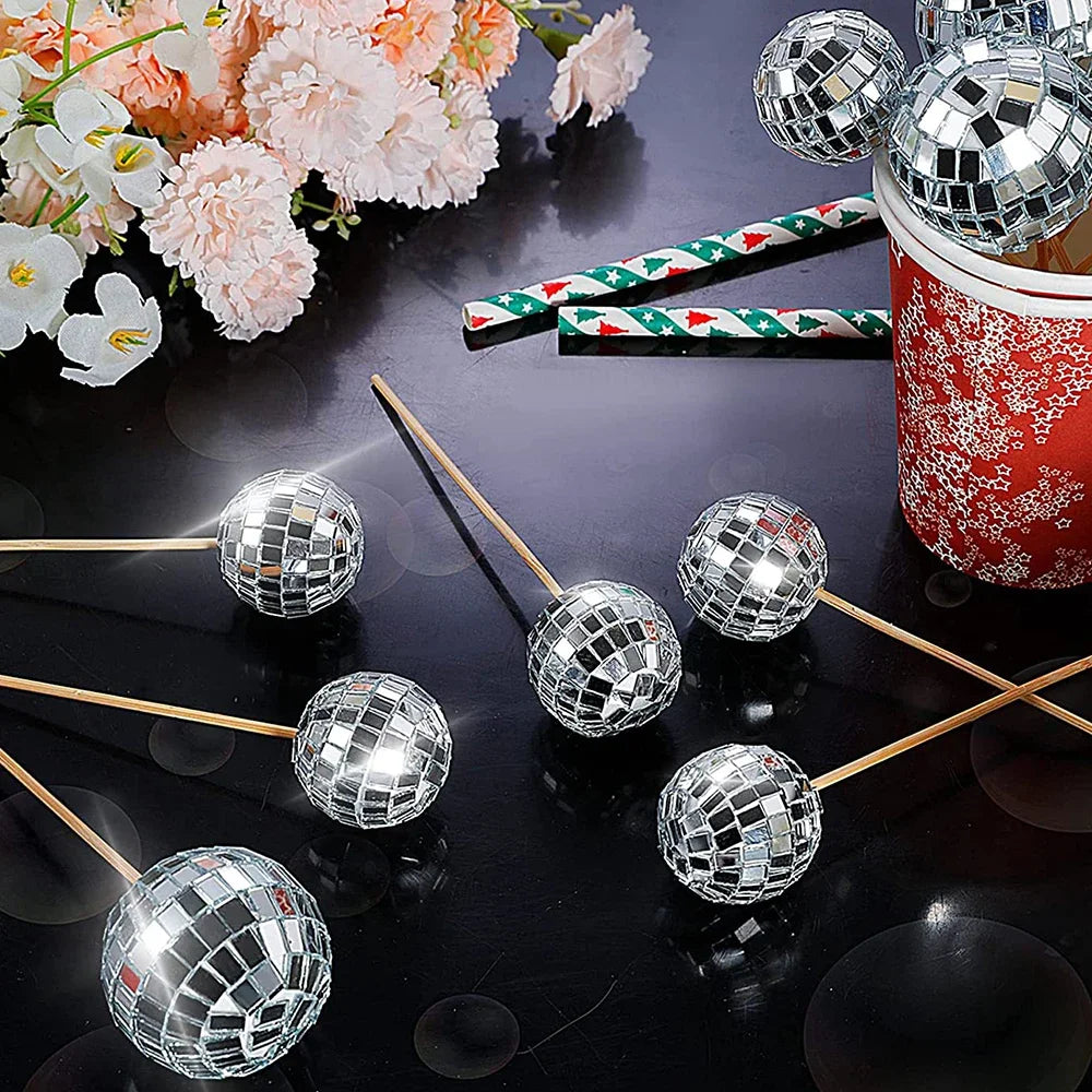 パーティー・インテリア装飾 キラキラ!ミラーボール装飾パーツセット イベント用