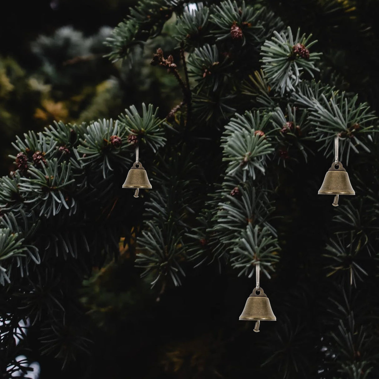 【クリスマス・イベント装飾】ヴィンテージ調ミニベル (100個セット)