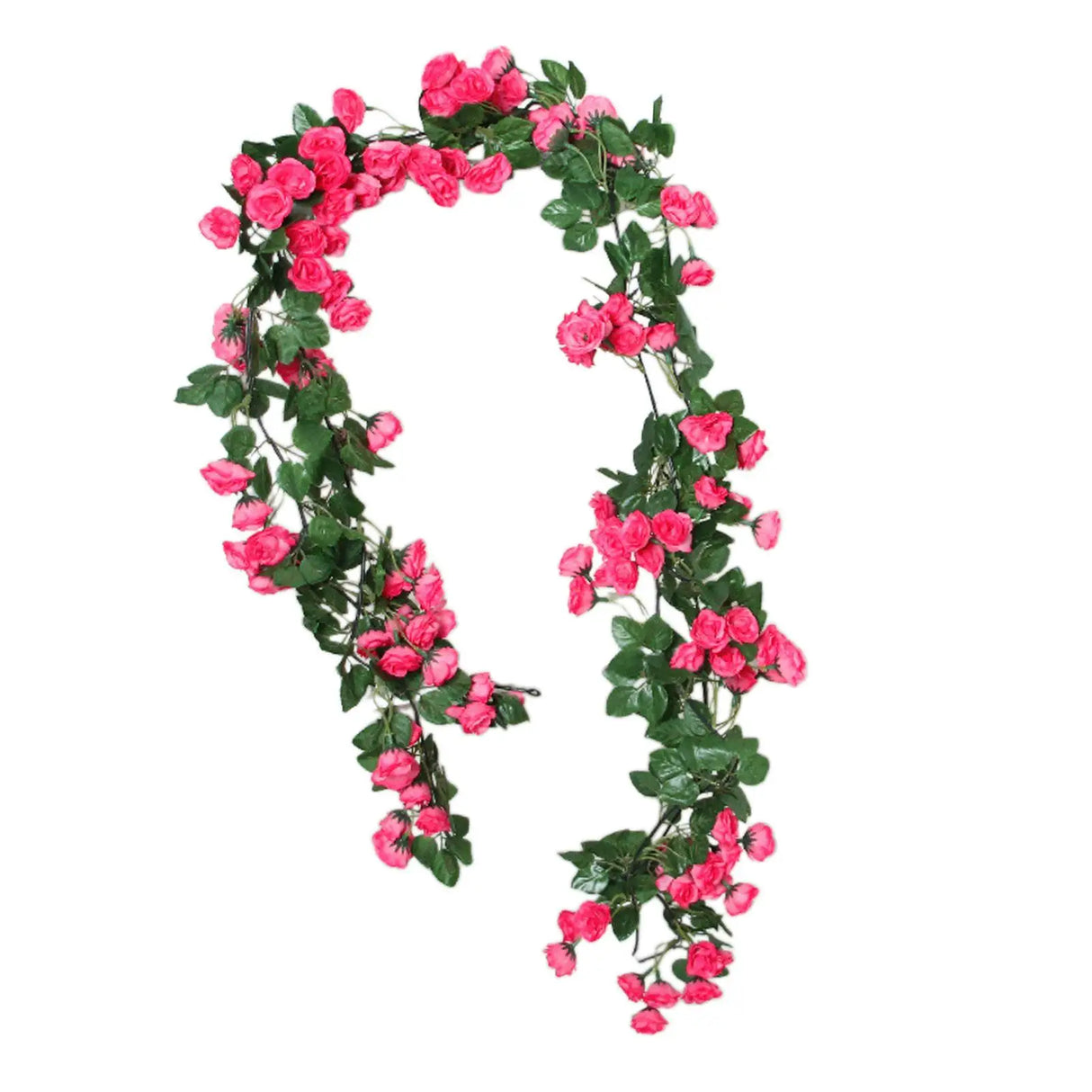 クリスマスガーランド|イベント・パーティー装飾| ローズガーランド 180cm
