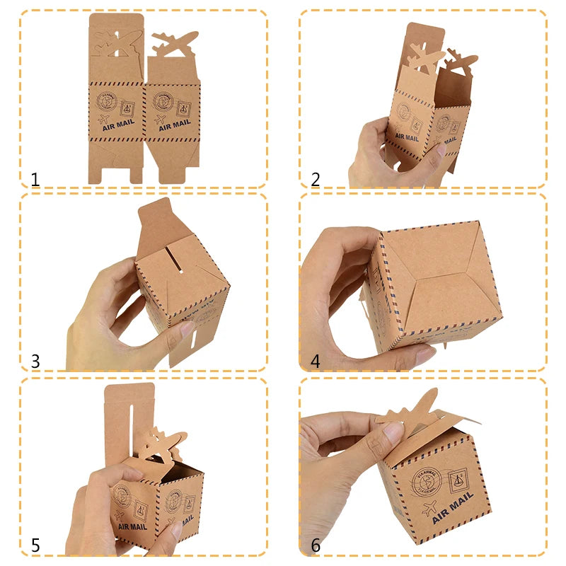 |イベント・ノベルティ用品 | スーツケース・エアメール型ギフトボックス10個セット