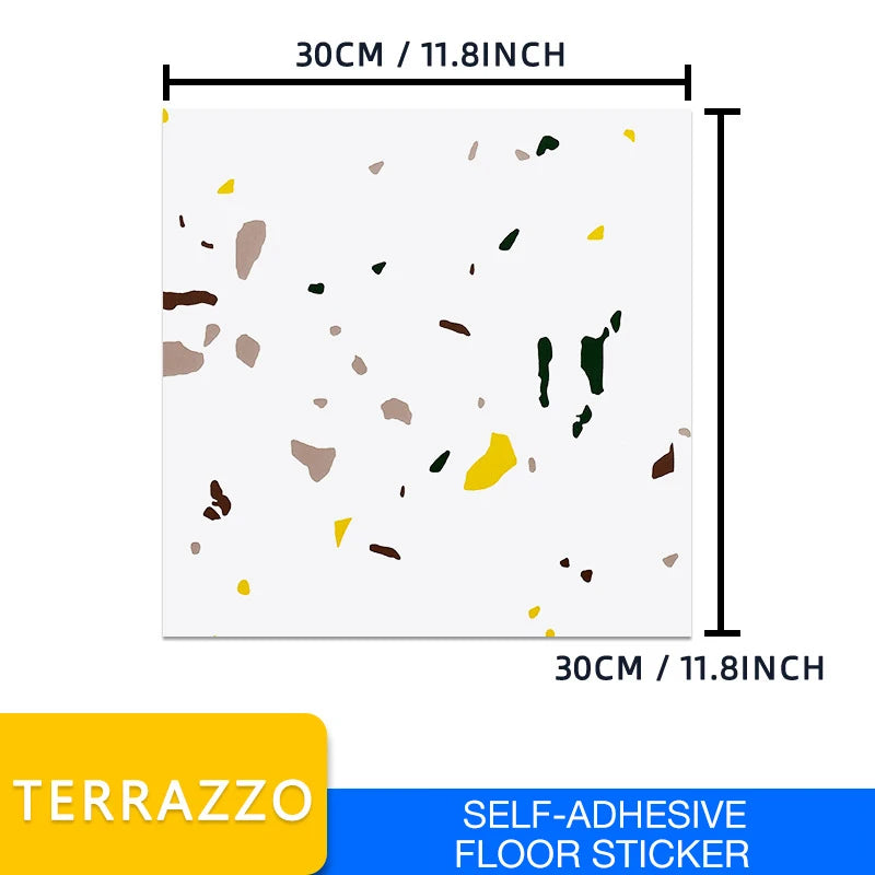 DIY用 マーブル柄タイル風 ステッカー 10枚/20枚 豪華な大理石風デザイン