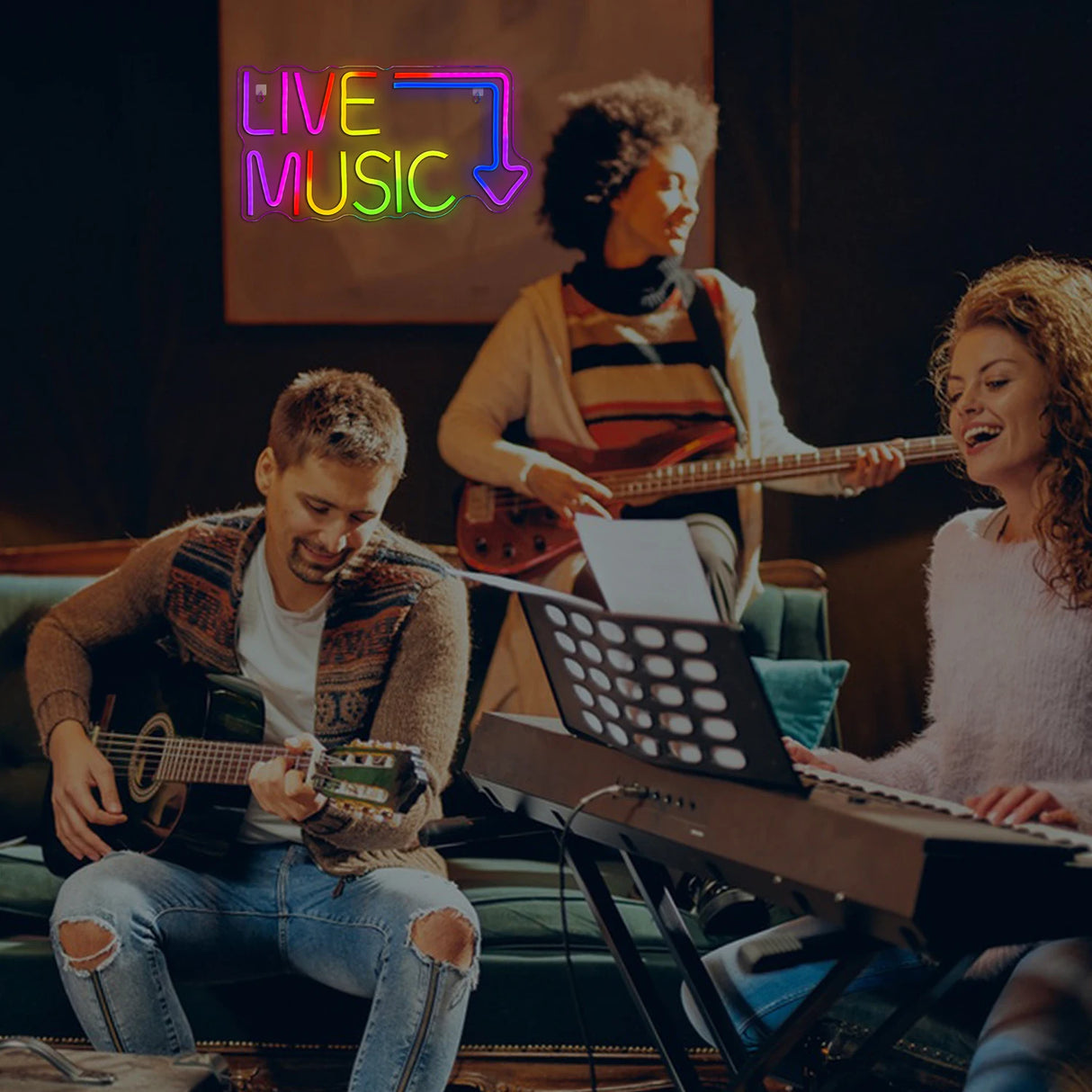 マルチカラーLEDネオンサイン(ネオン看板)