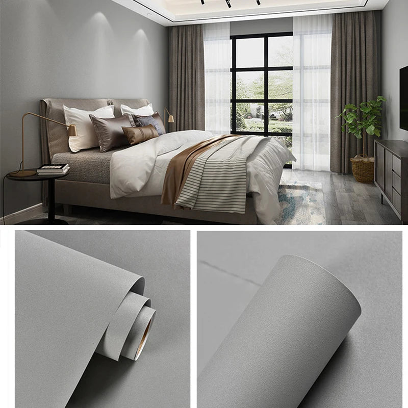 壁面装飾 壁紙単色カラーシート 40c幅 自己粘着性 防水仕様