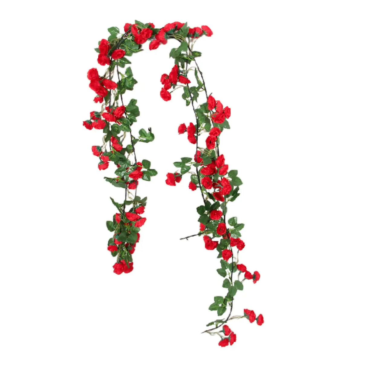 クリスマスガーランド|イベント・パーティー装飾| ローズガーランド 180cm