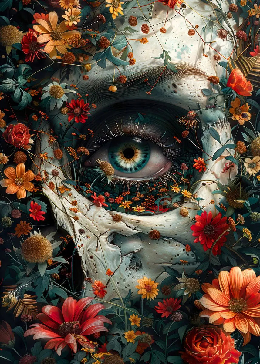 イベント・ハロウィングッズ|ゴシックキャンバス壁装飾ポスター