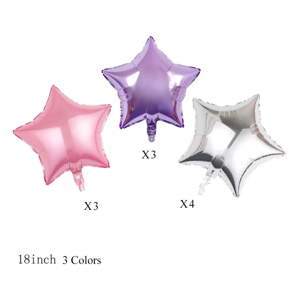 ゴールドスターホイルバルーン 18インチ