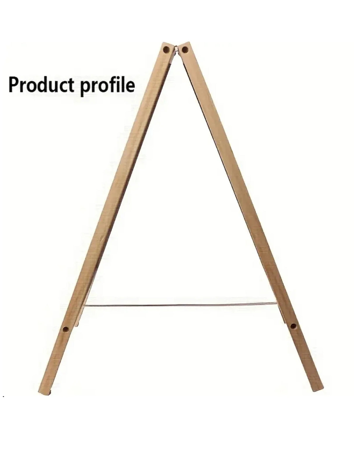 両面折りたたみ式木製フレーム黒板