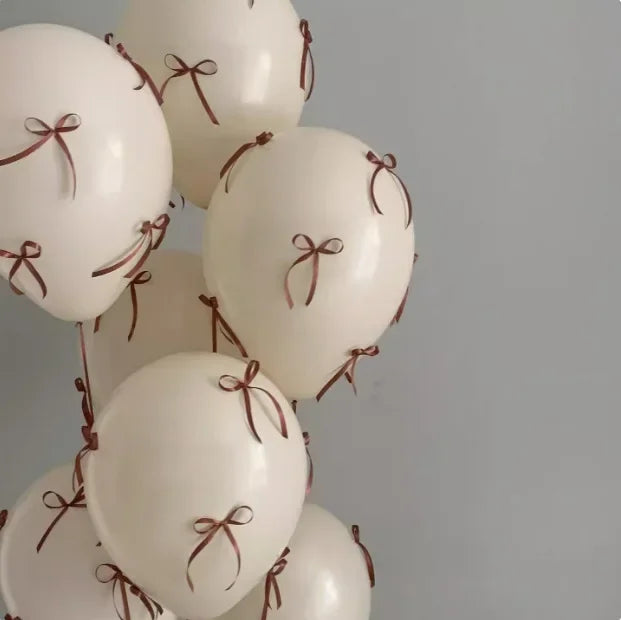 イベント・バルーン装飾 |リボン付きバルーンセット| 5個