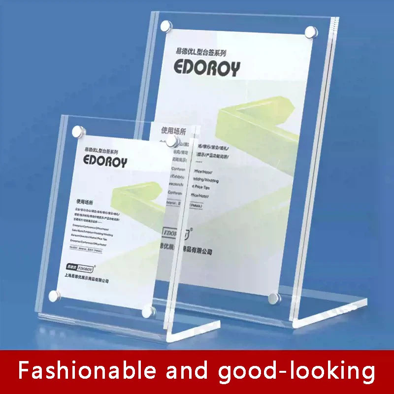 L字型マグネット式ディスプレイボード