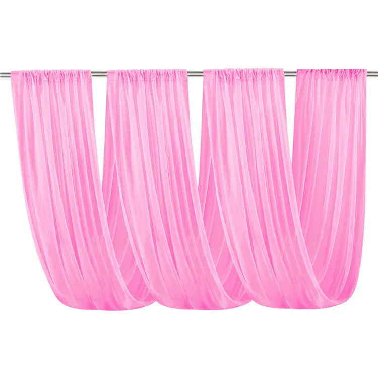 インテリア・パーティ装飾 |シフォンドレープカーテン | 全長 3m/6m
