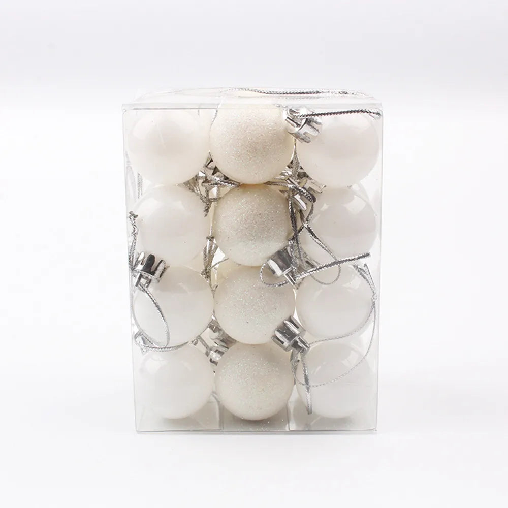 イベント・パーティー装飾|クリスマスツリーボール型 オーナメント 24個セット(30m)
