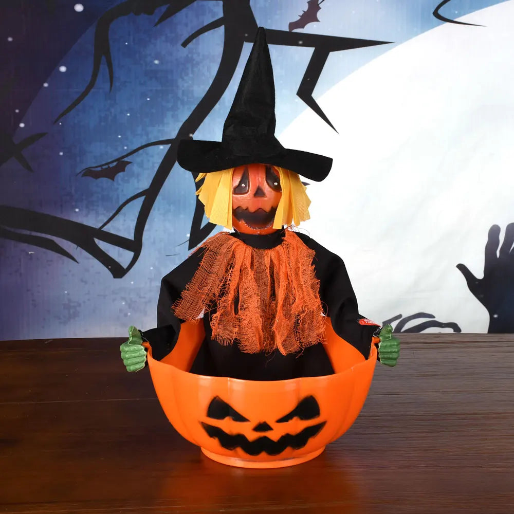 イベント・ハロウィングッズ| 魔女キャンディボウル デコレーション