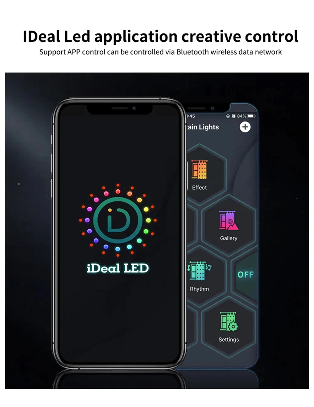 カーテンライト|イベント・クリスマス装飾| LEDカーテンライト クリスマスデコレーション(1M/2M/3M)
