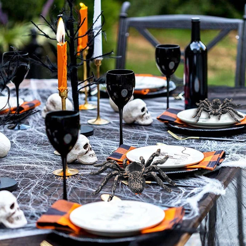 イベント・ハロウィングッズ|プラスチック製クモ模型