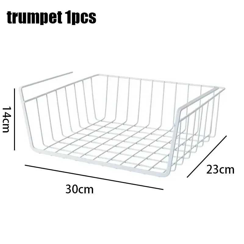 多機能メッシュオーガナイザーラック