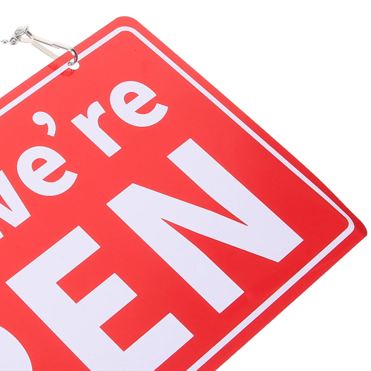 両面・書き換え式営業時間吊り下げ看板