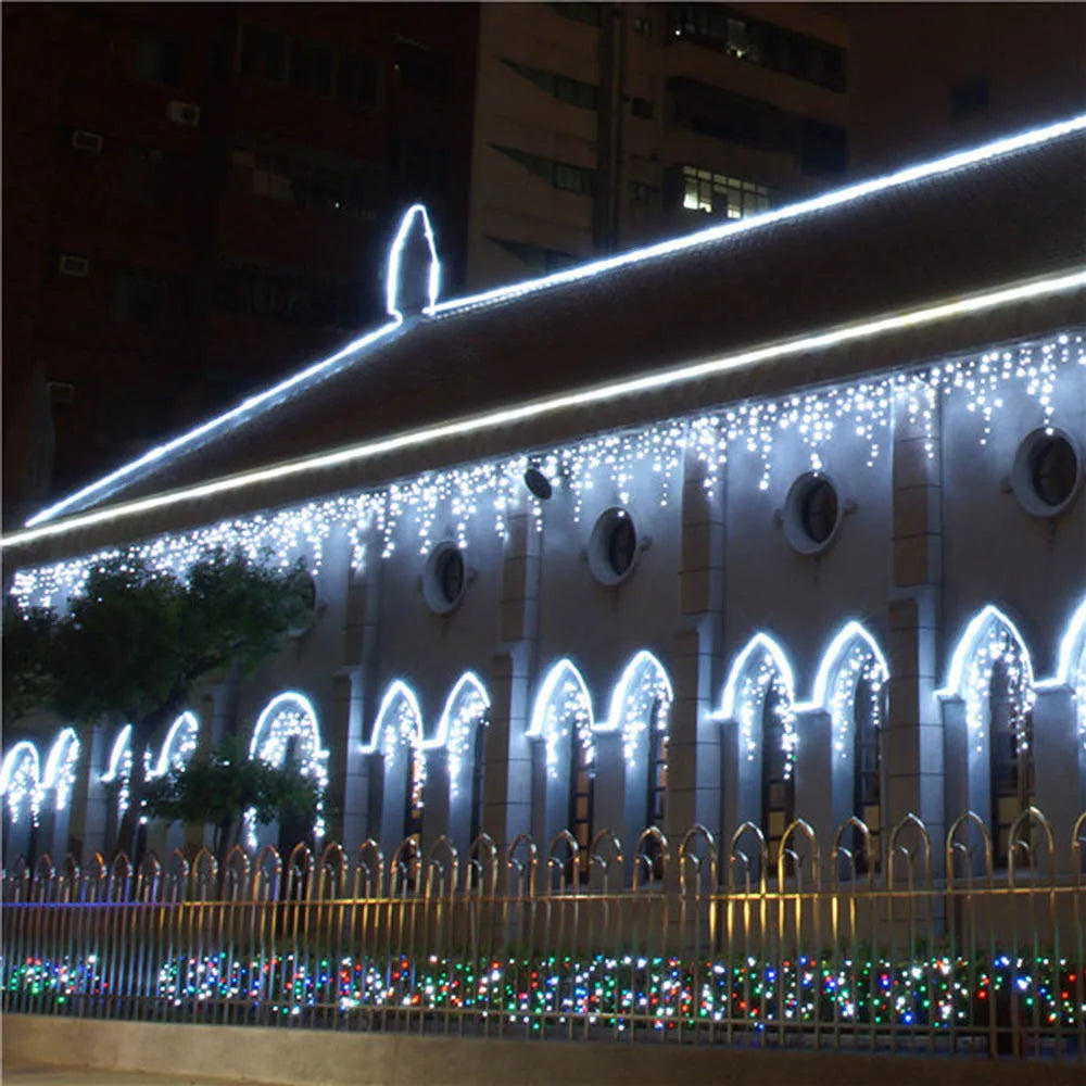 カーテンライト|イベント・クリスマス装飾|屋外用 LEDカーテンライト(5M)