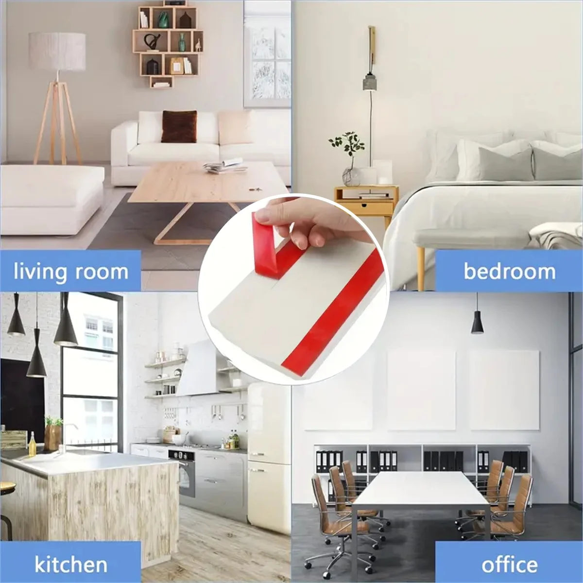 壁面装飾 幅木風粘着ボーダーシート 幅9.8㎝x200㎝ 高品質素材