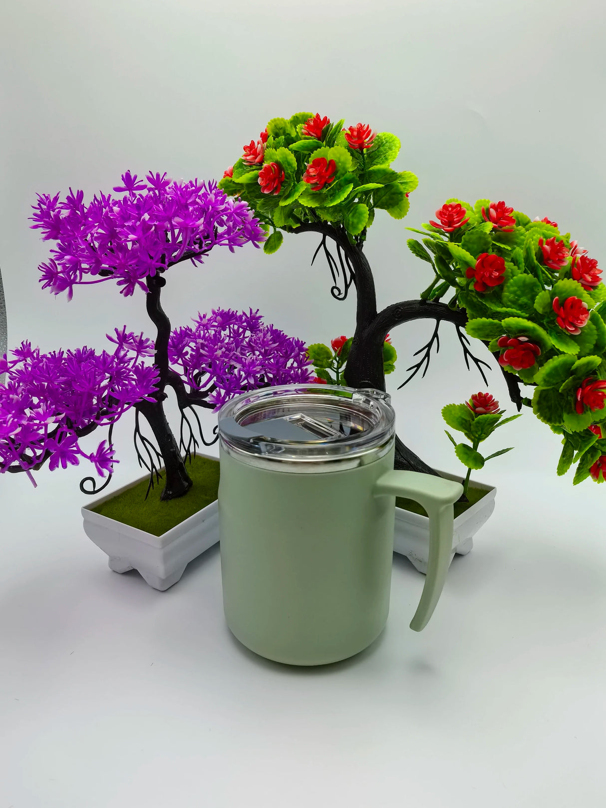 |イベント・ノベルティ用品 | 蓋付き断熱ステンレスマグカップ| 500㎖