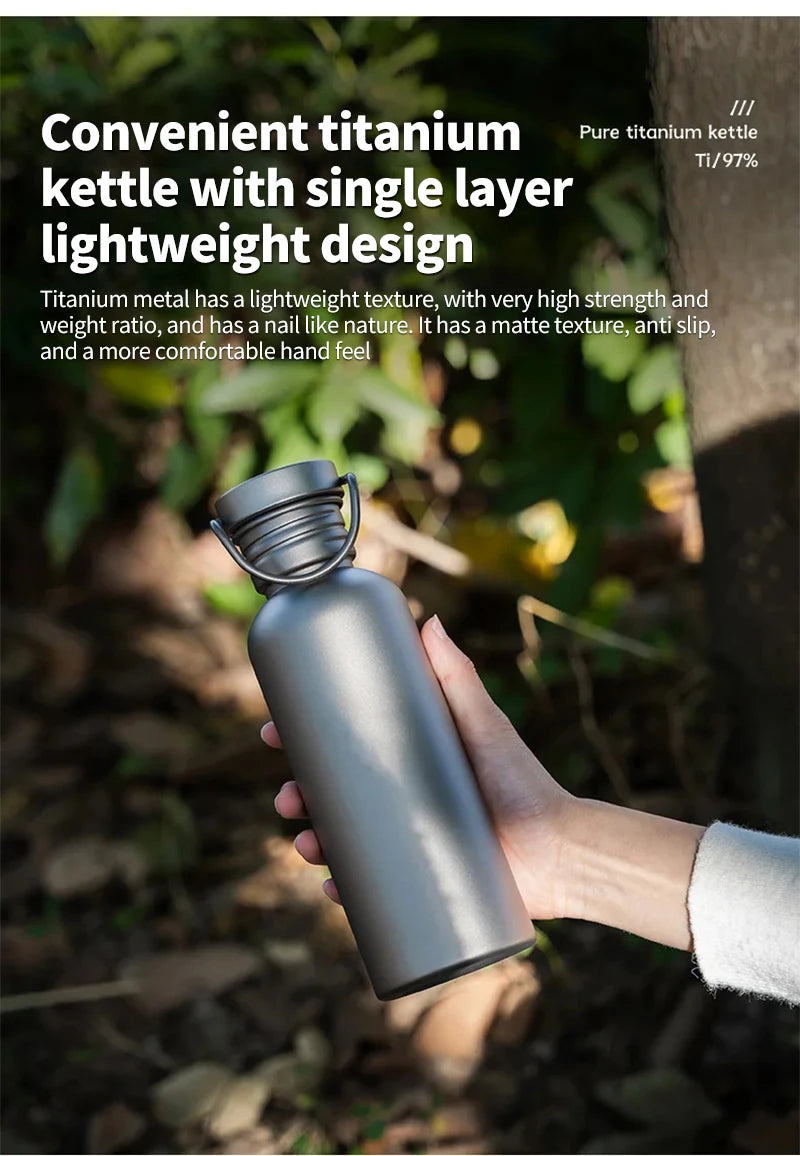 |イベント・ノベルティ用品 | チタンウォーターボトル | 500ml/600ml/750ml