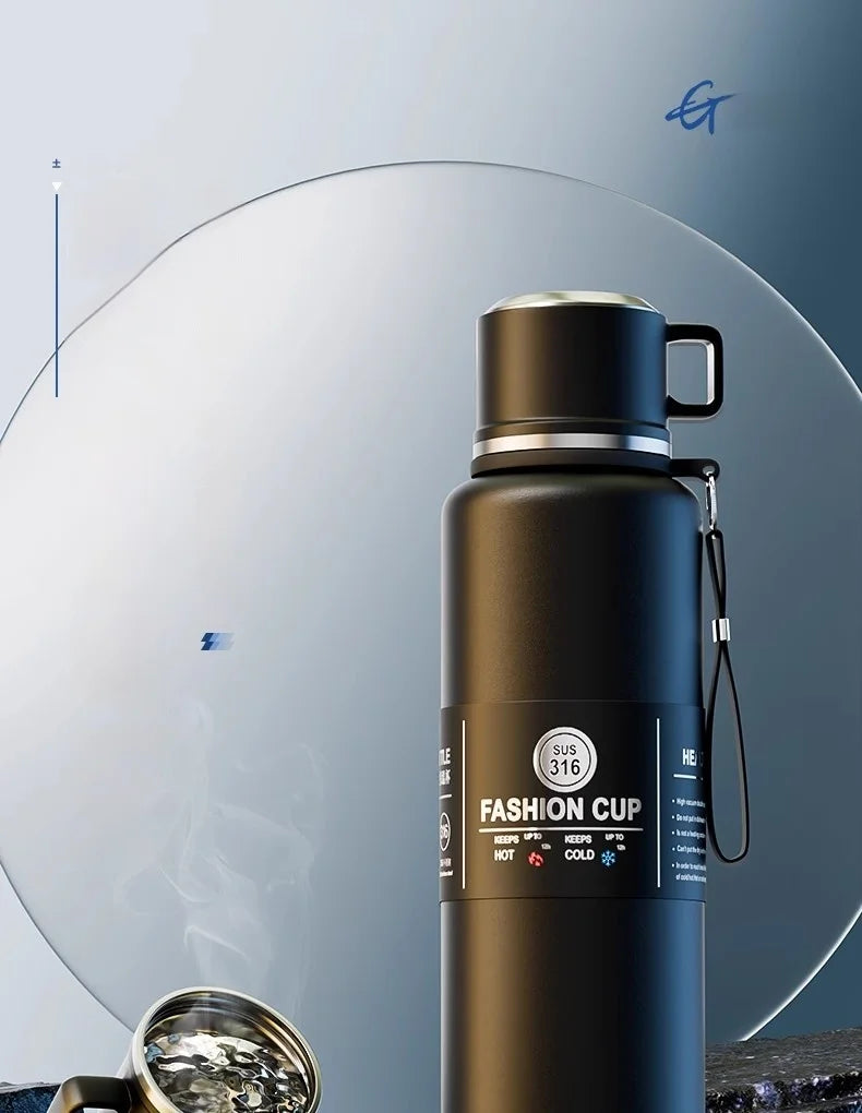 |イベント・ノベルティ用品 | ポータブル魔法瓶 ステンレスサーモス | 600~1500ml