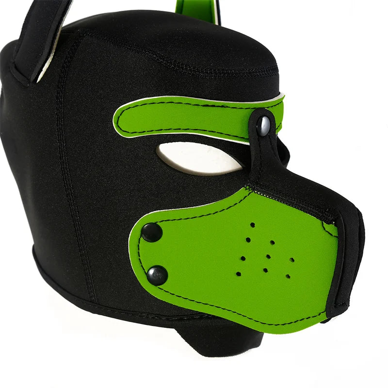 イベント・ハロウィングッズ| ドッグ型ヘッドマスク(男女兼用サイズ)