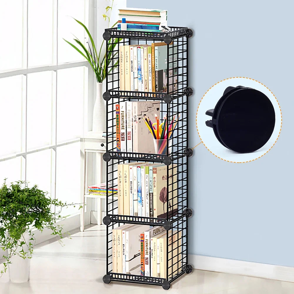 モダンなアイアンメッシュ 壁掛けディスプレイ