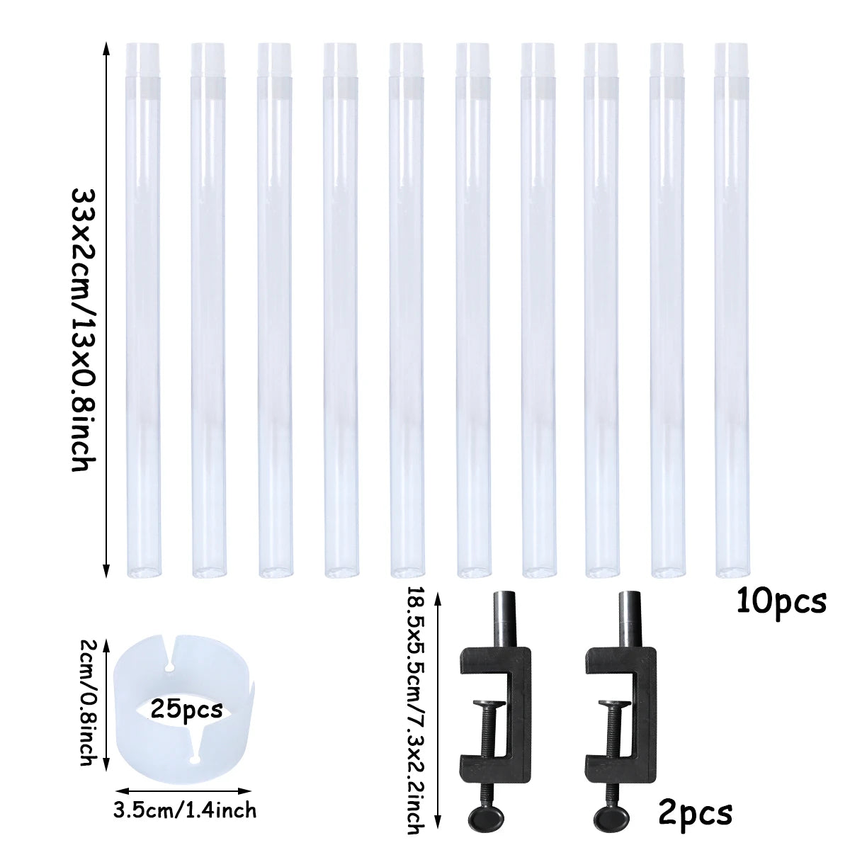 イベント・バルーン装飾 |調節可能テーブルバルーンアーチスタンドセット | 1個/2個